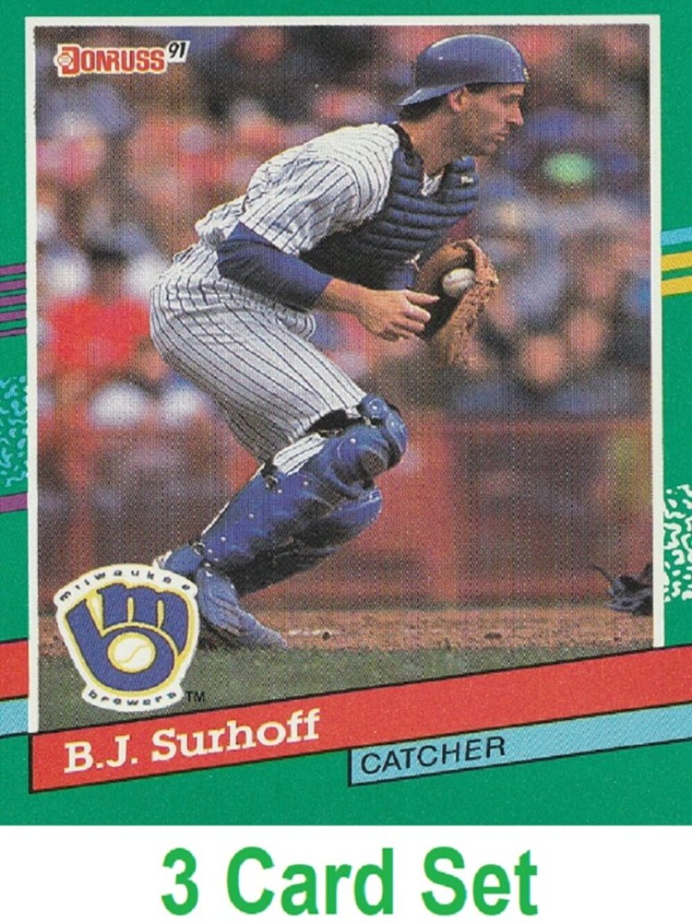 B. J. Surhoff Baseball Card Collection